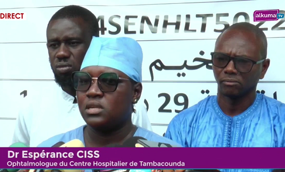 Tambacounda - après 20 ans d’attente : Affectation d’un médecin spécialiste en ophtalmologie, Dr Espérance Ciss