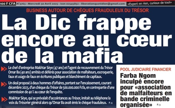Synthèse de l’actualité nationale au Sénégal, en exergue les remous dans la presse et la fête du travail à la une 