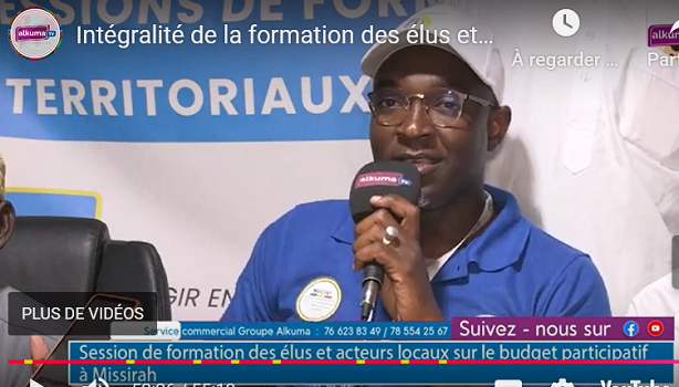 Intégralité de la formation des élus et acteurs locaux sur le budget participatif