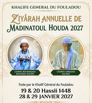 Vélingara&nbsp;: la Ziarra annuelle du Dental Thierno Ahmadou Balnde prévue les 28 et 29 janvier 2027