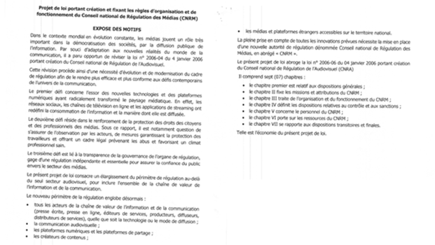 CNRM&nbsp;: L’ASSEMBLÉE NATIONALE EXAMINE CE MARDI UNE RÉFORME MAJEURE DE LA RÉGULATION DES MÉDIAS