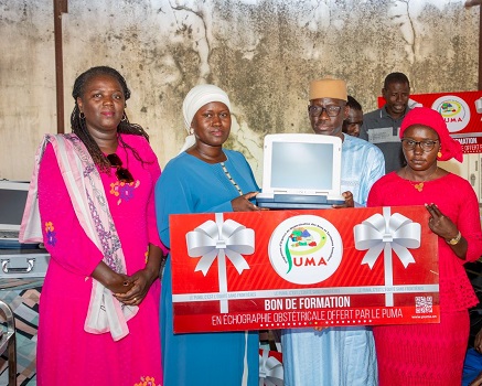 Tambacounda&nbsp;: Le PUMA renforce le plateau technique sanitaire avec la remise d’appareils d’échographie